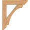 Ekena Millwork Legacy Slat Smooth Bracket w/ Offset Brace, Western Red Cedar, 7 1/2"W x 34"D x 40"H BKT0806X34X40LEC06SWR - alternate 4